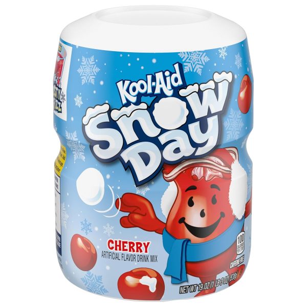 Kool-Aid Sugar-Sweetened Cherry Powdered Soft Drink Mix, 19 oz Canister - Image 7