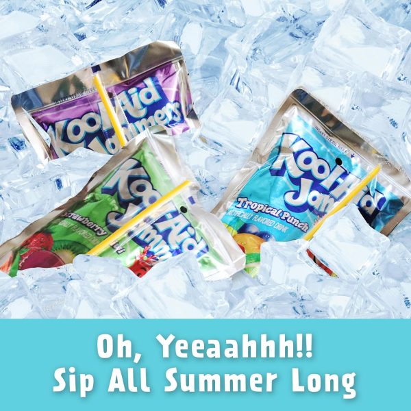 Kool-Aid Pool-Aid Berry Splash Flavored Drink, 10 ct Box, 6 oz Pouches - Image 4
