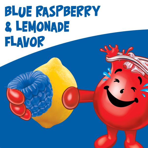Blue Raspberry Lemonade Artificially Flavored Powdered Soft Drink Mix - Image 2