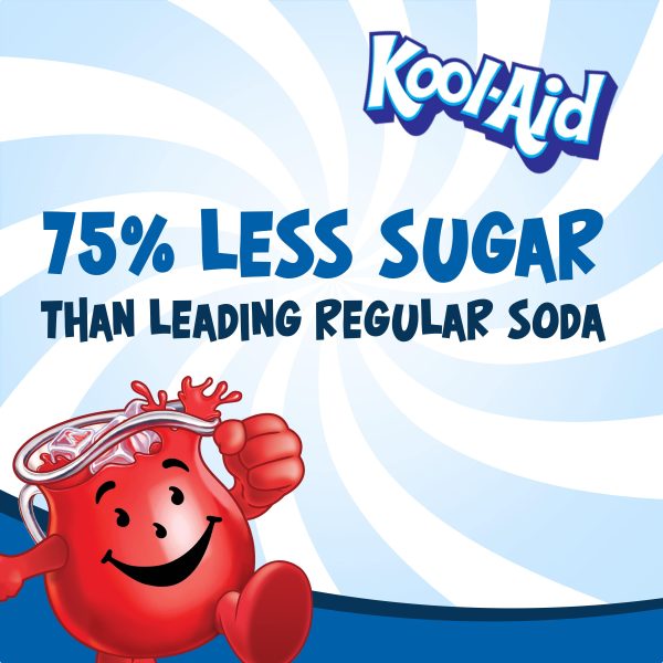 Bursts Berry Blue Artificially Flavored Soft Drink - Image 3