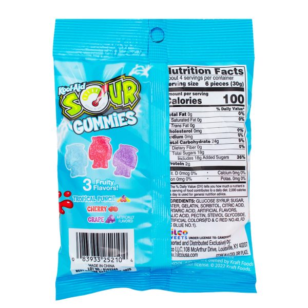 Kool-Aid Sour Gummies - 4oz - Image 2