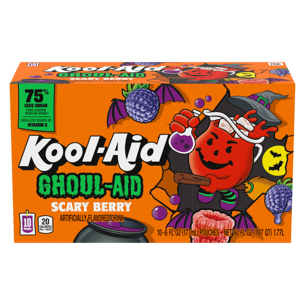 Ghoul-Aid Scary Berry Artificially Flavored Soft Drink