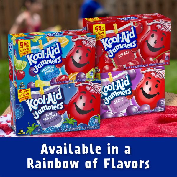 Jammers Blue Raspberry Artificially Flavored Soft Drink - Image 3