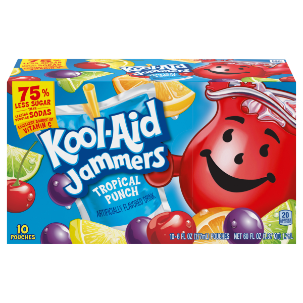 Jammers Tropical Punch Artificially Flavored Soft Drink