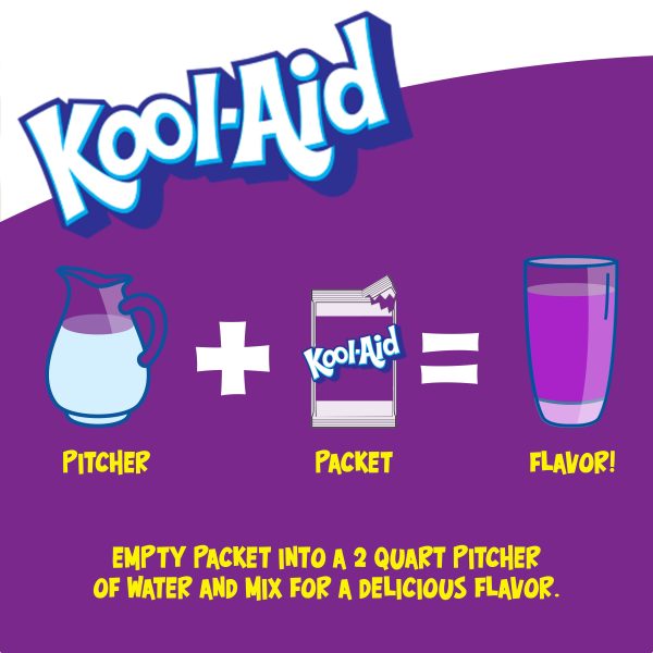 Unsweetened Grape Artificially Flavored Powdered Soft Drink Mix - Image 3