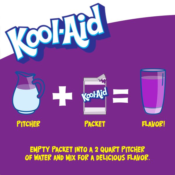 Unsweetened Grape Artificially Flavored Powdered Soft Drink Mix Value Pack - Image 3