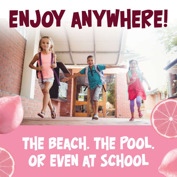 Unsweetened Pink Lemonade Naturally Flavored Powdered Soft Drink Mix - Image 2