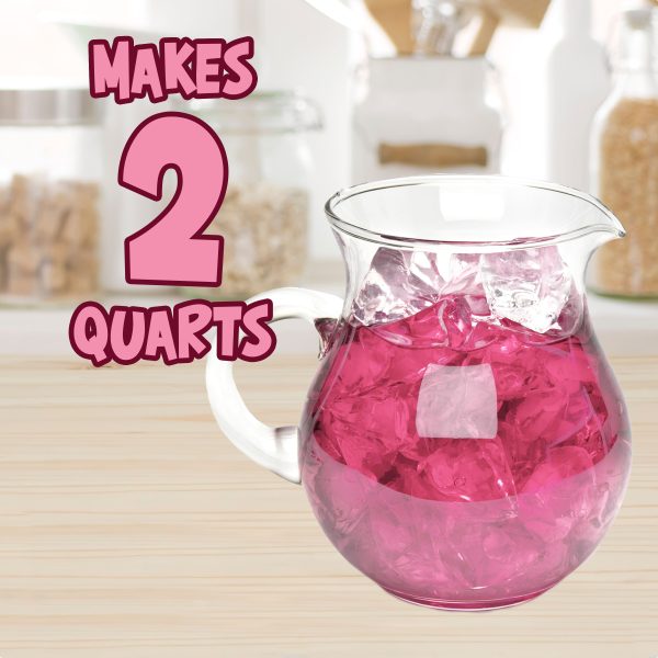 Unsweetened Pink Lemonade Naturally Flavored Powdered Soft Drink Mix - Image 4