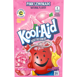 Unsweetened Pink Lemonade Naturally Flavored Powdered Soft Drink Mix Value Pack