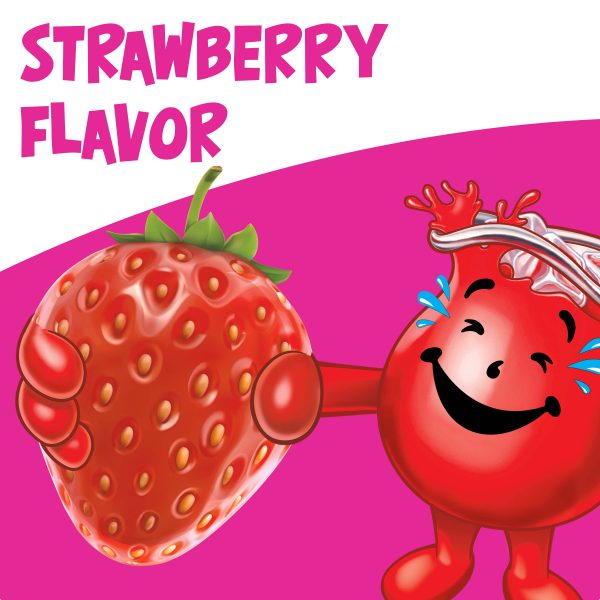 Unsweetened Strawberry Artificially Flavored Powdered Soft Drink Mix - Image 3